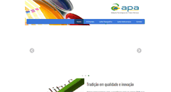 Desktop Screenshot of apatintas.com.br